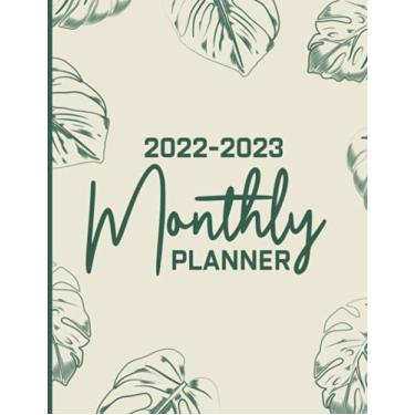 Imagem de 2022-2023 Monthly Planner: 2 Years of Planning With Federal Holidays | A4 - Two Year Monthly Planner / Calendar / Schedule - To Do List - 24 Months ... Up To December 2023 | Beautiful Plants Cover