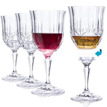 Imagem de Twist Off Stem-Connectware 283.5 g 'Brighton' Ecozen Plastic - Taça de vinho - Copos de coquetel - Resistente ao vento - Conjunto de 4