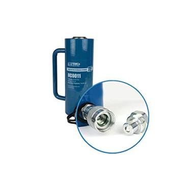 Imagem de TEMCo Industrial temco hc0011 - aríete de cilindro hidráulico de ação simples, curso de 20 toneladas e 6" polegadas (toneladas opcionais disponíveis)