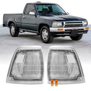 Imagem de Luz de canto para caminhonete USR 92-95 LN100 - Par de lâmpadas de estacionamento dianteiras (esquerda + direita) - compatível com caminhões Toyota Pick Up 2WD 1992-1995/especificação dos EUA apenas