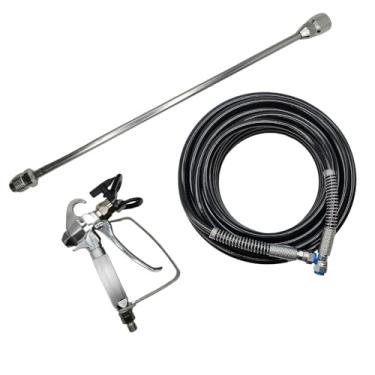 Imagem de Kit Pistola Gatilho com Extensor e Mangueira 15m Compatível com Airless Vonder MPA120