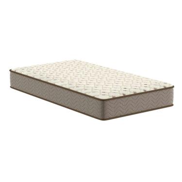 Imagem de Colchão Solteiro King Petúnia D45 (24x108x198) Bege e Marrom