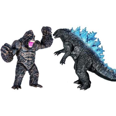 Imagem de Boneco de brinquedo TWCare Godzilla Rei dos Monstros vs King Kong