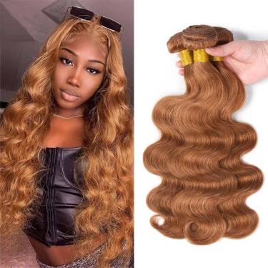 Imagem de Pacotes de cabelo MAMART Color 30 Brown Body Wave 40-50cm 300g