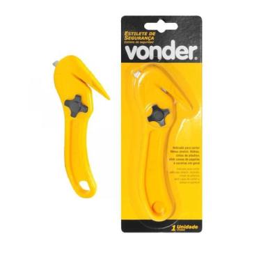 Imagem de Estilete De Segurança Profissional 9mm Com 2 Lâminas Vonder