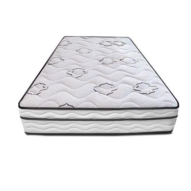 Imagem de Colchão de Solteiro Cama InBox Moderne Ortopédico com Camada Especial de Espuma D45 25x88x188cm - Branco/Grafite