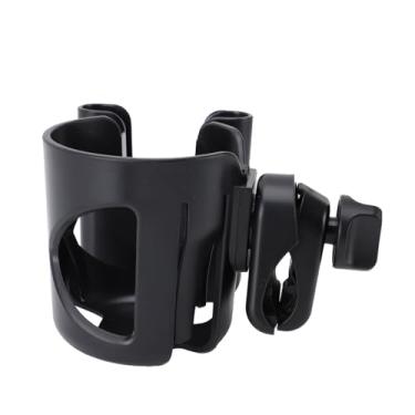Imagem de Suporte para Copo de Carrinho Ajustável Com Rotação de 360 ​​graus, Suporte Universal para Copo de Bebida para Cadeira de Rodas, ABS Leve TPR, Acessório de Viagem Portátil