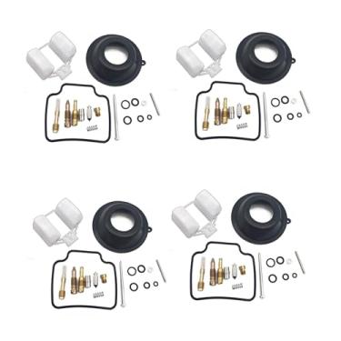 Imagem de Kit de reparo de carburador Configurar diafragma a vácuo e boia para NC36 CB400FOUR (4 conjuntos)