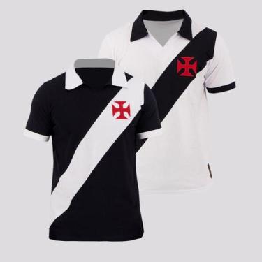 Imagem de Kit de 2 Camisas Vasco Paris - Braziline, P