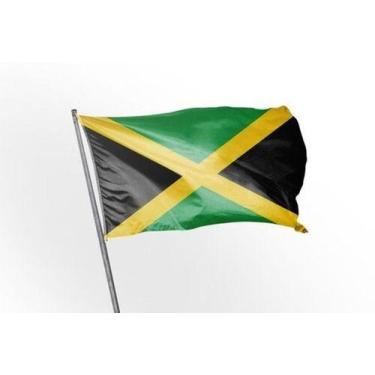 Imagem de 2 Bandeiras - Jamaica E África Do Sul 1,50x0,90mt - Max Bandeiras