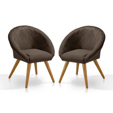 Imagem de Kit com Duas Poltronas Decorativas com Pés Palitos - Sonho da Mamae, M