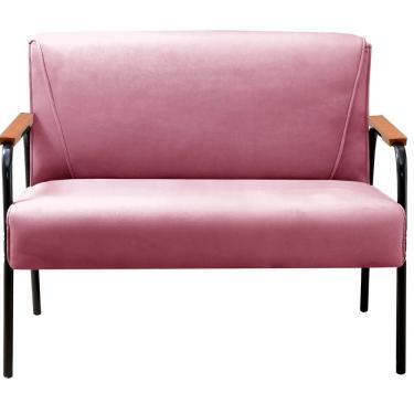 Imagem de Conjunto Com 2 Poltronas E Namoradeira Decorativa Jade Sala De Estar Rosa