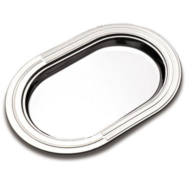 Imagem de Travessa Rasa Aço Inox 40cm Tramontina - 401 X 275mm Tramontina