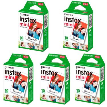 Imagem de Filme Instax Mini Com 50 Fotos - Fujifilm [f118]