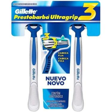 Imagem de Aparelho Barbear Gillette Prestobarba Ultragrip3 2un
