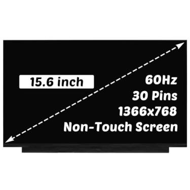 Imagem de HOULISE Substituição para tela LCD HP 250 G10 255 G10 (2023) 1366x768 39.6 cm 30PINS 60HZ painel de exibição digitalizador de tela LED (apenas para tela não sensível ao toque)