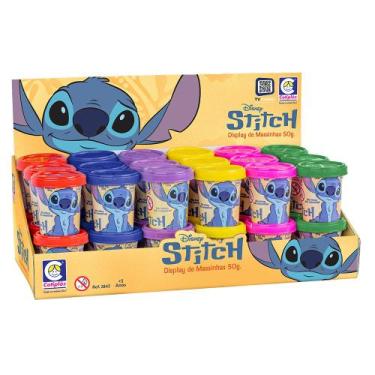 Imagem de Brinquedo Display De Massinhas Stitch Display - Cotiplás