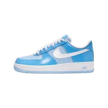 Imagem de Nike Tênis masculino Air Force 1 '07 LV8 (HV9405-400, azul psíquico/azul universitário/branco), Azul psíquico/azul universitário/branco, 44