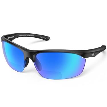 Imagem de KastKing Óculos De Sol Polarizados Bifocais Sem Aro Tugaloo, Ampliação Bifocal X1,5 X2,0 X2,5, Proteção Uv