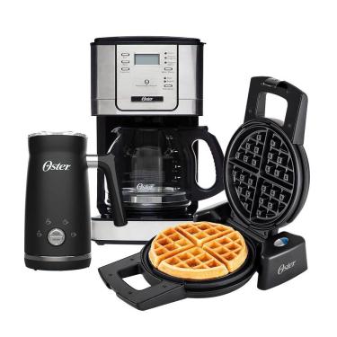 Imagem de Kit Espumador de Leite - Máquina de Waffle - Cafeteira Oster