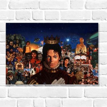 Imagem de Quadro Decorativo Michael Jackson 02 - Arte Aqui, 30x40cm