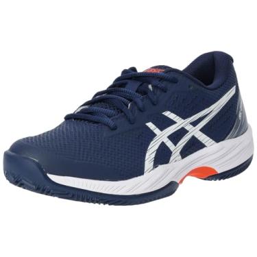 Imagem de TENIS ASICS GEL-GAME 9 CLAY/OC MASCULINO AZUL MARINHO E LARANJA (BR, Adulto, Numérico, 39)