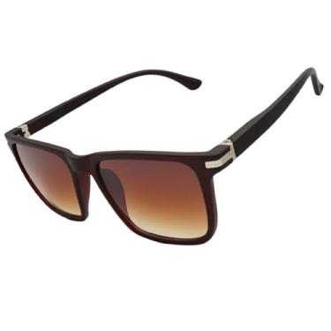 Imagem de Óculos de Sol Quadrado Qualidade Premium Moderno Praia Verão Surf UV400 Unisex - Modelo Malta - Cacife Brand (Marrom)