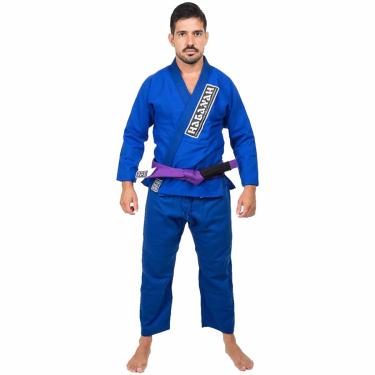 Imagem de Kimono Trançado F300 Jiu Jitsu Haganah, Azul, A0