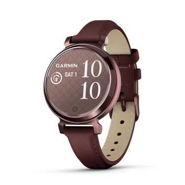 Imagem de Garmin Relógio Lily 2 Classic Bronze com Couro 35mm com Monitor de Atividades