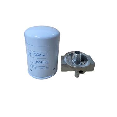 Imagem de BANGTE Filtro hidráulico AM107481 P551551 Conjunto de cabeça P561134 AM106735 Kit de filtro compatível com John Deere X465, X475, X485, X495, X565, X575, X585, X595, X700, X7200. , X724 Tratores X728