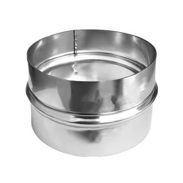 Imagem de Anel Inox Ø 110mm Para Cano Chaminé Fogão a Lenha - 1901 N°1 Hedlund