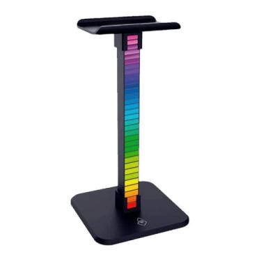 Imagem de Suporte para Headset Mancer SH10 | RGB | RGB Ajustável | Base Estável Compacta | USB-C | MCR-SH10-BL01