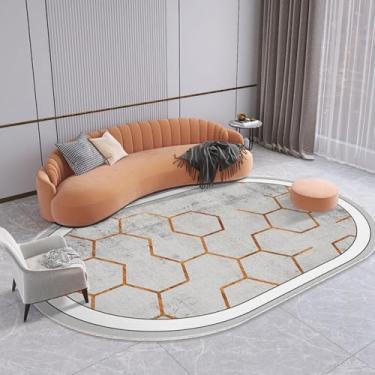 Imagem de Tapetes leves e luxuosos para decoração de sala de estar, laváveis, para quarto, sala de estar, tapete macio para vestiário (200x300 cm/E)