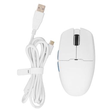 Imagem de Mouse de jogos sem fio Bluetooth 2.4G recarregável 26000 dpi 6 níveis ajustáveis ​​3 modos Ultra Lightweight Ergonomic Design para PC Laptop Computer Gamers