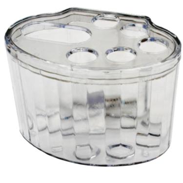 Imagem de Porta Pasta e Escova de Dentes Cristal - 154C - DAIVAK