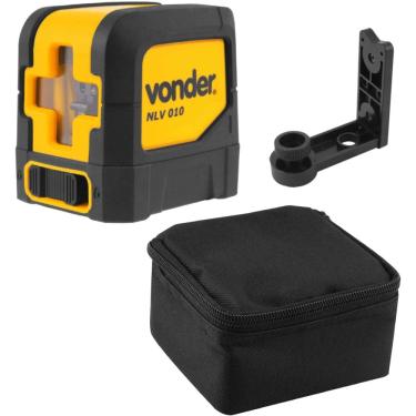Imagem de Nível a Laser Vermelho de 10 Metros NLV 010 com Suporte Magnético e Bolsa em Lona- 3820000010 - VONDER