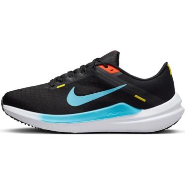 Imagem de Nike Tênis feminino, Preto azul báltico velocidade amarelo branco, 34