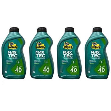 Imagem de Oleo Motor Bardahl Maxtec 5W40 Sn Sintetico 4 Litros