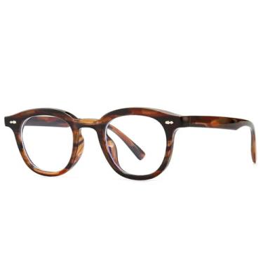 Imagem de Óculos de sol redondos com rebite para mulheres, armação de madeira para esportes ao ar livre, corrida e equitação, C7