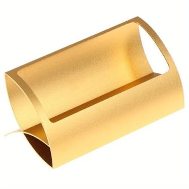 Imagem de 1 porta-cartões de visita de metal para escritório, mesa de trabalho, caixa de armazenamento, suporte criativo para cartões de visita