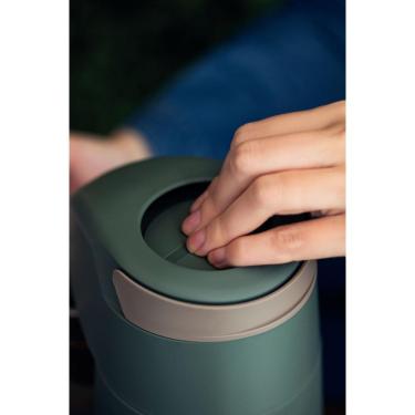 Imagem de Garrafa Térmica Tramontina Exata em Plástico Verde com Ampola de Vidro 1,8 L