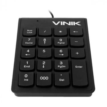 Imagem de Teclado Numérico Usb Dynamic 20 Teclas Cabo 1.8m Preto - Dt91