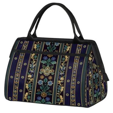 Imagem de Bolsa de viagem à prova d'água para mulheres e homens, com zíper, leve, esportiva, academia, bagagem, bolsa de treino para viagem, ioga, acampamento, B: cor 23