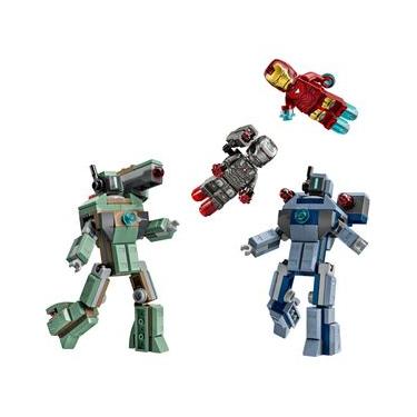 Imagem de LEGO® Marvel - Homem de Ferro e Máquina de Combate vs Drones Hammer