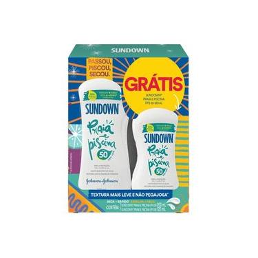 Imagem de Protetor Solar Sundown Praia e Piscina FPS 50 200ml + FPS 50 120ml