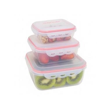 Imagem de Conjunto Pote para Alimento Hermético 3 Pçs Betty Crocker