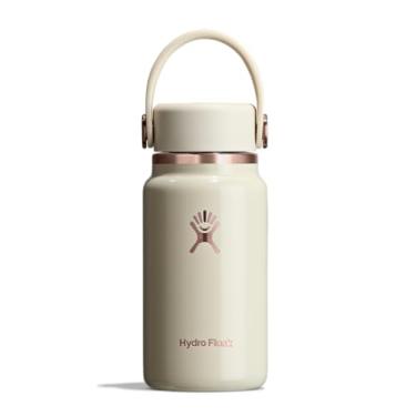 Imagem de Hydro Flask Micro garrafa – Mini frasco isolado à prova de vazamento para bolsa ou bolso em linho ouro rosa de 190 g
