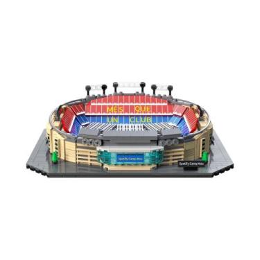 Imagem de Conjunto De Blocos De Montar Estádio Camp Nou Do FC Barcelona 728 Peça