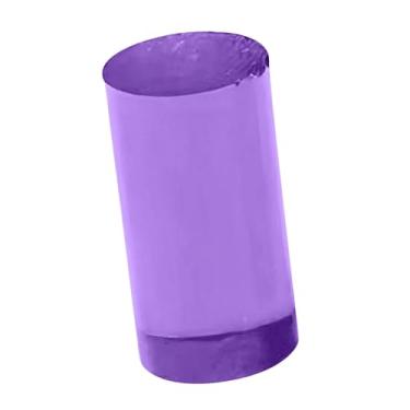 Imagem de Generic Virola de taco de bilhar Virola de taco de bilhar Fácil de instalar Ferramenta de reparo de piscina de sinuca de acrílico leve, Roxo
