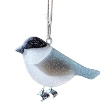 Imagem de Ornamentos de pássaros de vidro marinho, decorações de árvore com designs de beija-flor, etc., ornamentos de Natal para decoração de casa, ornamento de vidro do mar para amantes da praia e da natureza